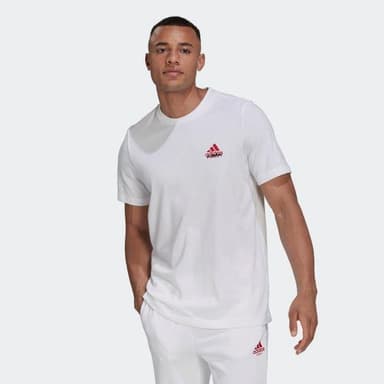 Adidas Graphic Tee  Quiet Please , Padel- og tennis T-skjorte herre