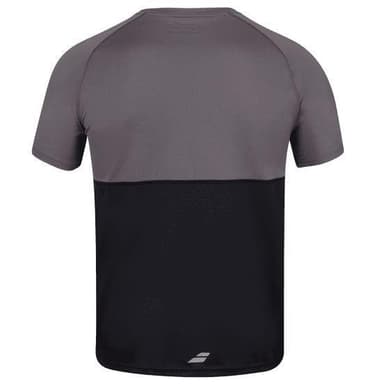 Babolat Play Crew Neck Tee, Padel- og tennis T-skjorte herre Sort lær M