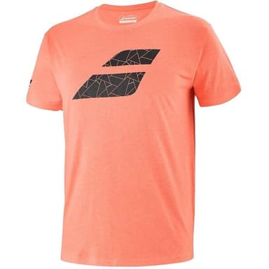 Babolat Exercise Big Flag Tee, Padel- og tennis T-skjorte herre Coral S