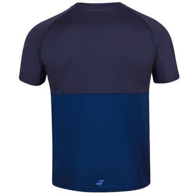 Babolat Play Crew Neck Tee, Padel- og tennis T-skjorte herre Mørk brun lær L