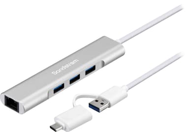 Sandstrøm USB 3.0 hub