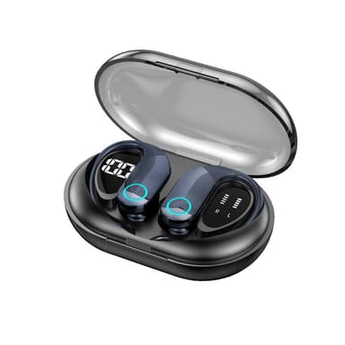 Trådløse ørepropper Bluetooth 5.3 Sort