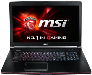 MSI GE72 6QF-004NE Apache Pro 17.3" bærbar gaming PC