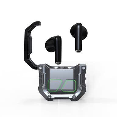 Trådløse ørepropper Bluetooth 5.3 Svart