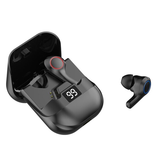 Trådløse ørepropper Bluetooth 5.0 Sort