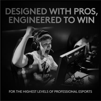 Logitech G Pro X Superlight trådløs gamingmus (rød)