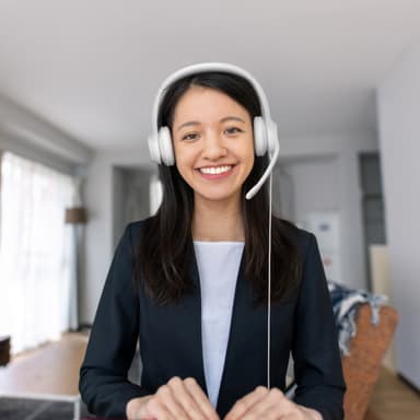 Logitech H390 USB headset (hvit)
