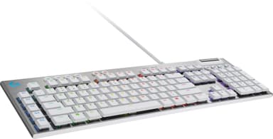 Logitech G815 RBG gamingtastatur (hvit)