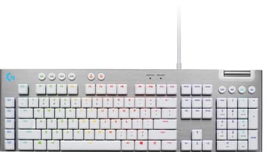 Logitech G815 RBG gamingtastatur (hvit)