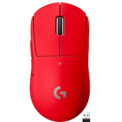 Logitech G Pro X Superlight trådløs gamingmus (rød)