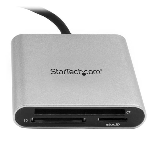 StarTech.com FCREADU3C, CF, MMC, MicroSD (TransFlash), MicroSDHC, MicroSDXC, SD,