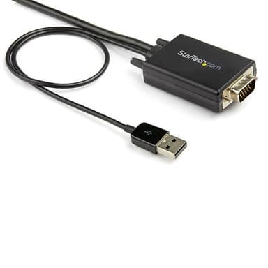 StarTech.com VGA2HDMM3M, 3,048 m, USB Type-A + VGA (D-Sub), HDMI Type A (Standar