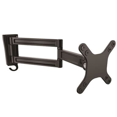 StarTech.com ARMWALLDS, 15 kg, 33 cm (13""), 68,6 cm (27""), 75 x 75 mm, 100 x 100 mm, Sort