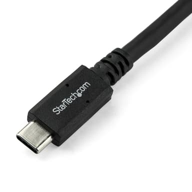 StarTech.com USB315C5C6, 1,8 m, USB C, USB C, USB 3.2 Gen 1 (3.1 Gen 1), 5000 Mbit/s, Sort