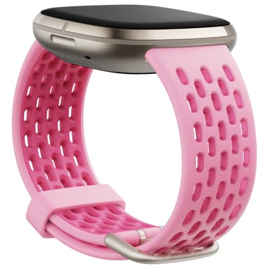 Fitbit Versa 3 / Sense Sport Band Blush / Desert Bloom L