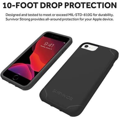 SURVIVOR Mobilecover Strong iPhone 6/7/8/SE (2020) Black