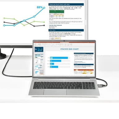 StarTech.com 1 m Premium certifierad HDMI 2.0-kabel - Hög hastighets UHD 4K 60