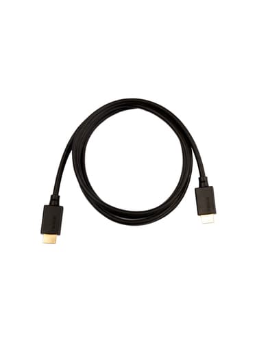 V7 V7HDMIPRO-2M-BLK, 2 m, HDMI Type A (Standard), HDMI Type A (Standard), 48 Gbit/s, Sort