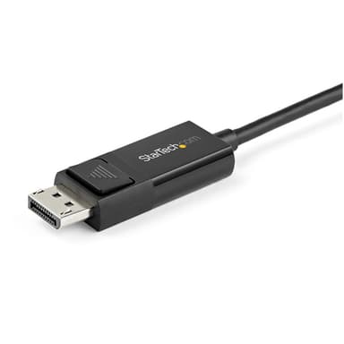 StarTech.com CDP2DP1MBD, 1 m, DisplayPort, USB Type-C, Hankjønn, Hankjønn, Rett