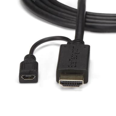 StarTech.com HD2VGAMM3, 0,9 m, VGA (D-Sub), HDMI + Micro USB, Hankjønn, Hankjø