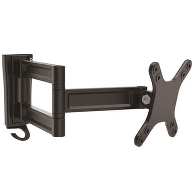 StarTech.com ARMWALLDS, 15 kg, 33 cm (13""), 68,6 cm (27""), 75 x 75 mm, 100 x 100 mm, Sort