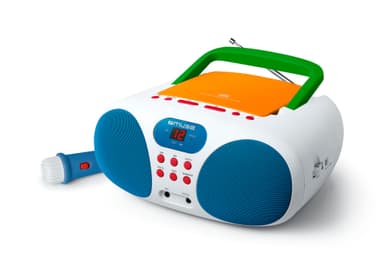MD-203 KB Radio player FM with CD Aux Mic. Multi