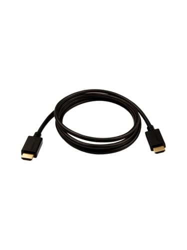 V7 V7HDMIPRO-2M-BLK, 2 m, HDMI Type A (Standard), HDMI Type A (Standard), 48 Gbit/s, Sort