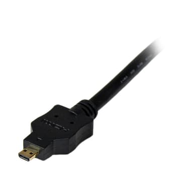 StarTech.com HDDDVIMM1M, 1 m, Micro-HDMI, DVI-D, Hankjønn, Hankjønn, Rett