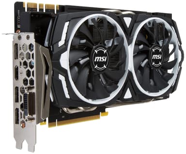 MSI GeForce GTX 1070 Ti Armor grafikkort (8GB)