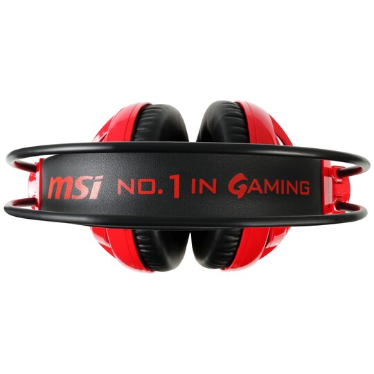 SteelSeries Siberia v2 MSI gamingheadset (rød)