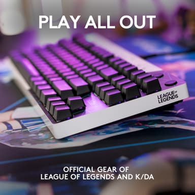 Logitech G Pro LoL K/DA gamingtastatur (Nordisk)