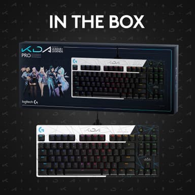 Logitech G Pro LoL K/DA gamingtastatur (Nordisk)
