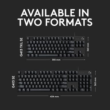 Logitech G413 TKL SE gamingtastatur