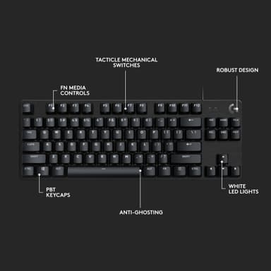 Logitech G413 TKL SE gamingtastatur