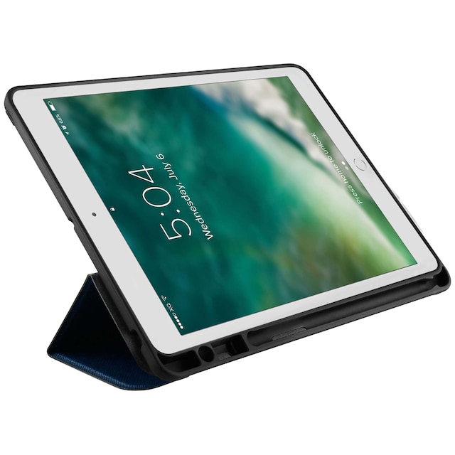 XQISIT Piave iPad 10,2" deksel (blå)