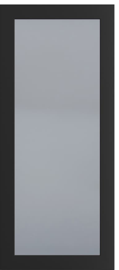 Epoq Pure glassdør 40x92 (matt sort)