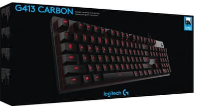Logitech G413 gamingtastatur (karbon)