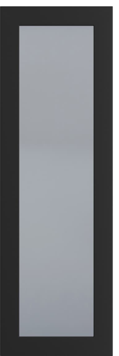 Epoq Pure glassdør 30x92 (matt sort)