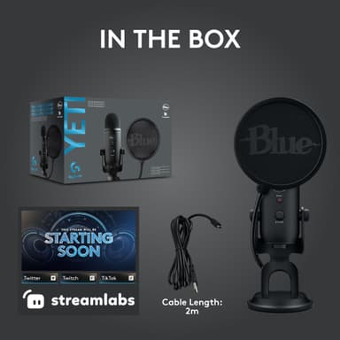 Logitech Blue Yeti gamer streamersett