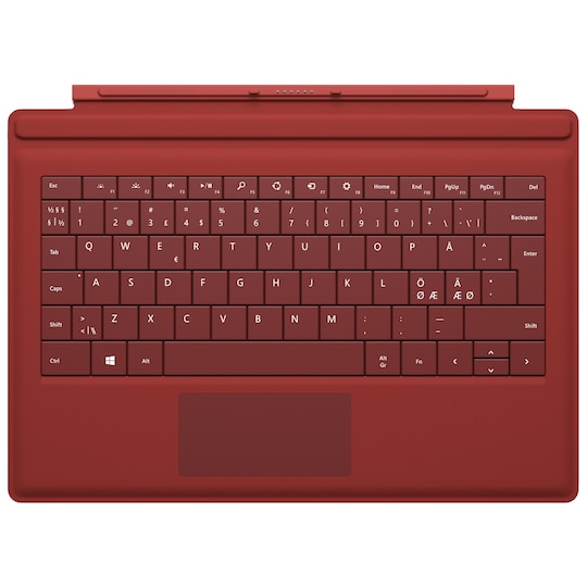 Surface Pro 3 Type Cover (rød)