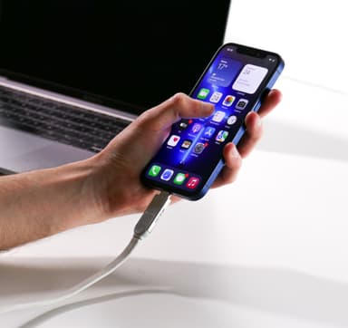 Rolling Square InCharge XL multiportkabel (hvit)