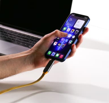 Rolling Square InCharge XL multiportkabel (gul)