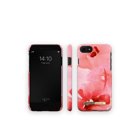 Fashion Case iPhone 8/7/6/6S/SE Coral Blush Floral