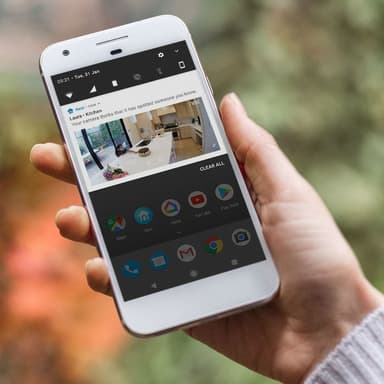 Google Nest Cam IQ intelligent overvåkningskamera