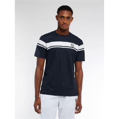 Sergio Tacchini Signature T-Shirt, Padel- og tennis T-skjorte herre XXL