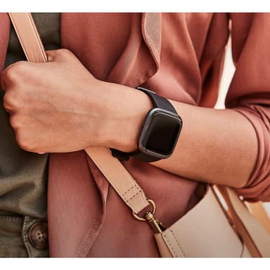 Fitbit Versa 2, Pulsklocka Black/Carbon
