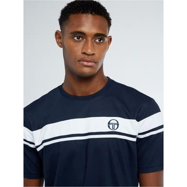 Sergio Tacchini Signature T-Shirt, Padel- og tennis T-skjorte herre XXL