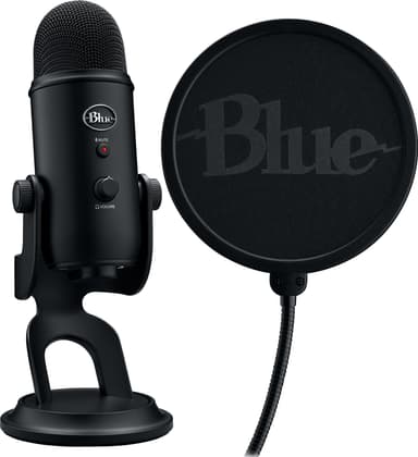 Logitech Blue Yeti gamer streamersett Elkjøp