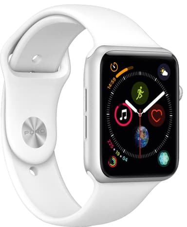 Puro Icon Apple Watch 38-41mm klokkereim (hvit)