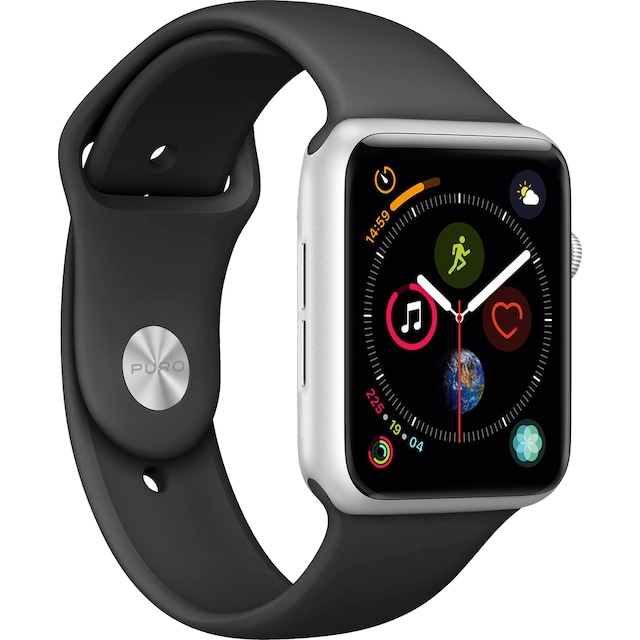 Puro Icon Apple Watch 38-41mm klokkereim (sort)